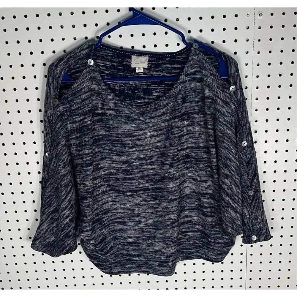 Postmark Anthropologie marbled top